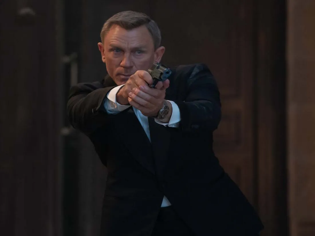 Daniel Craig dans le rôle de James Bond pour la dernière fois